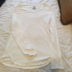 White long sleeve shirt